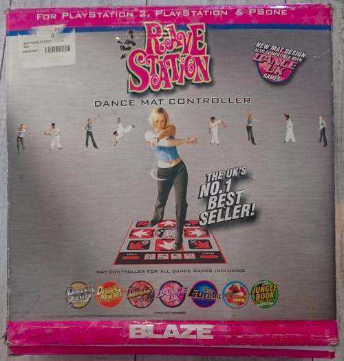 Blaze Rave Station Dance Mat - PS1 / PS2 (Boxed)