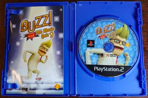 Buzz wired Buzzers set of 4 + Buzz the Music Quiz