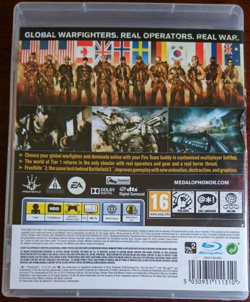 Medal of Honor Warfighter - PS3