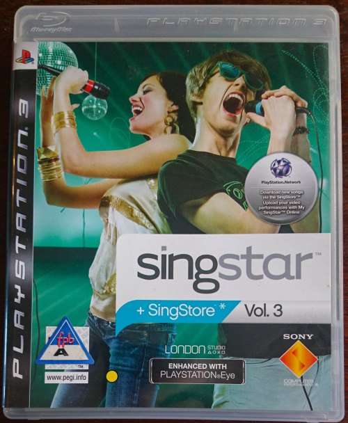 SingStar + SingStore Vol 3 - PS3