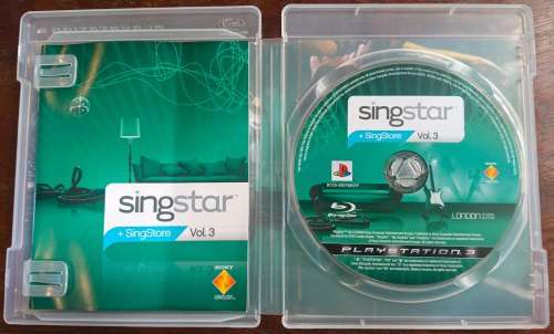 SingStar + SingStore Vol 3 - PS3