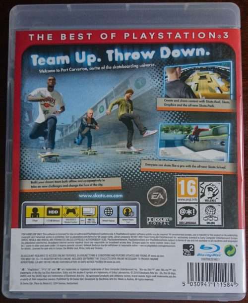 Skate 3 - PS3 (Essentials)