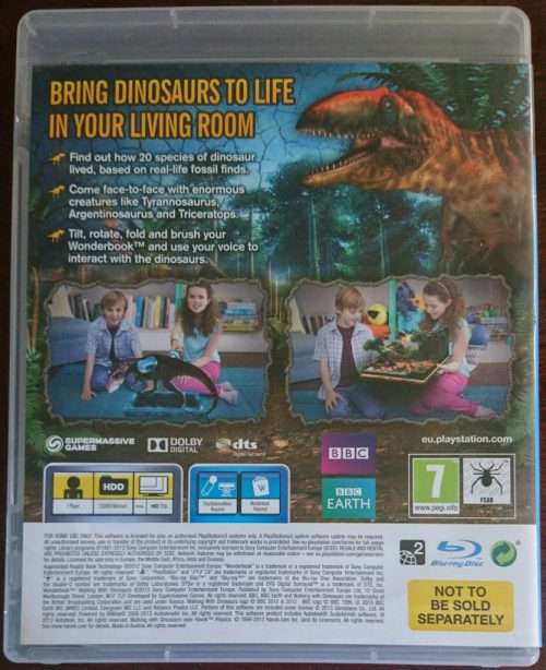 Wonderbook: Walking with Dinosaurs + book - PS3 (PS Move Required)