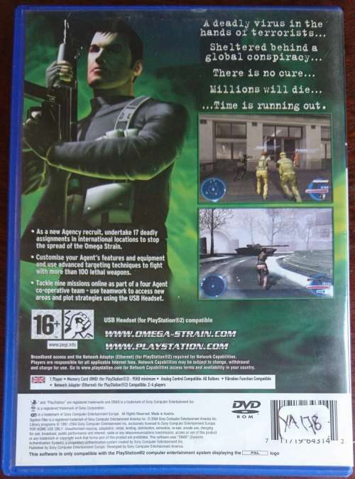 Syphon Filter: The Omega Strain - PS2
