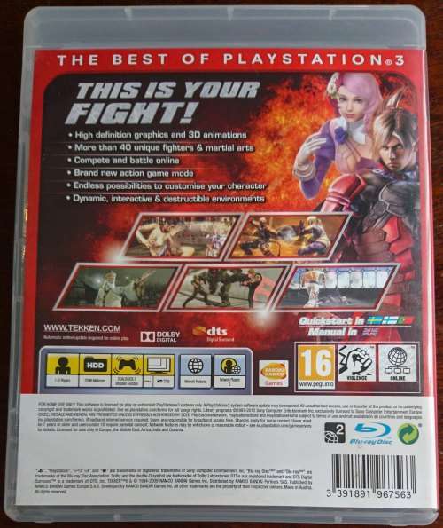 Tekken 6 - PS3 (Essentials)