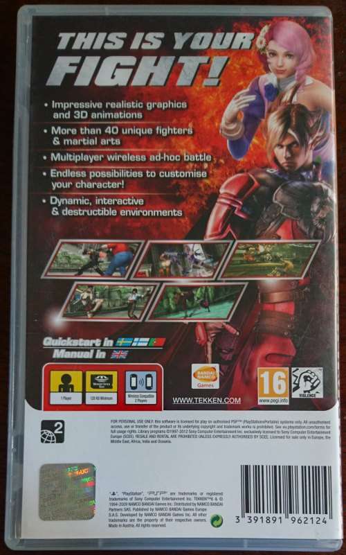 Tekken 6 - PSP (Essentials)