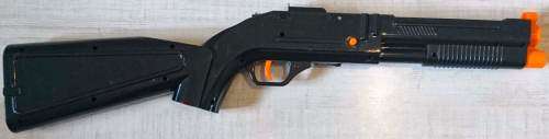 Black Wii Gun Attachment - Rifle Shotgun