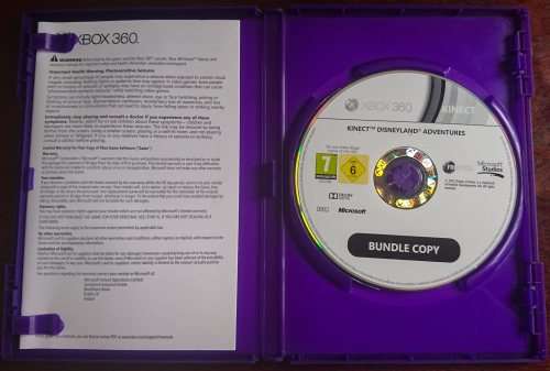 Kinect Disneyland Adventures - Xbox 360(Bundle Copy)