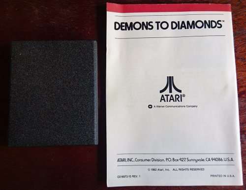 Demons to Diamonds - Atari 2600 (Boxed)(Retro)