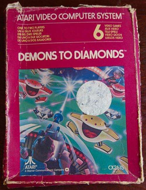 Demons to Diamonds - Atari 2600 (Boxed)(Retro)