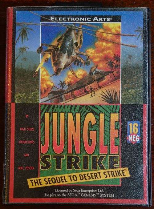 Jungle Strike - Mega Drive (Bootleg)(Retro)