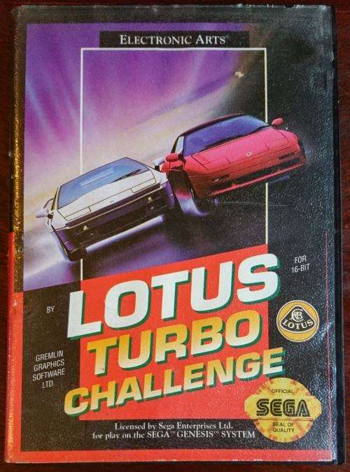Lotus Turbo Challenge - Genesis/Mega Drive (Retro)
