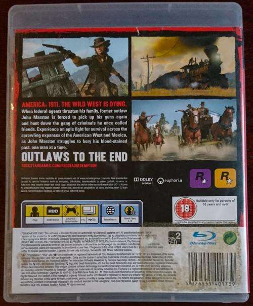 Red Dead Redemption - PS3