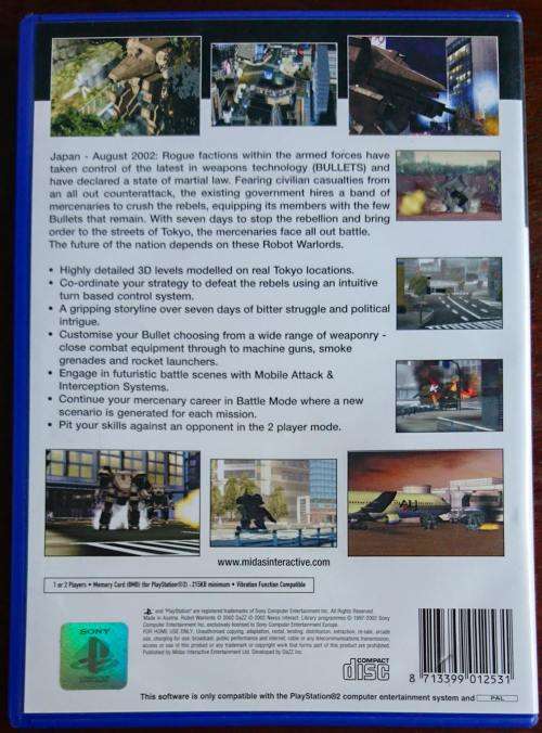 Robot Warlords - PS2