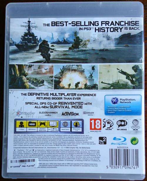 Call of Duty Modern Warfare 3 - PS3