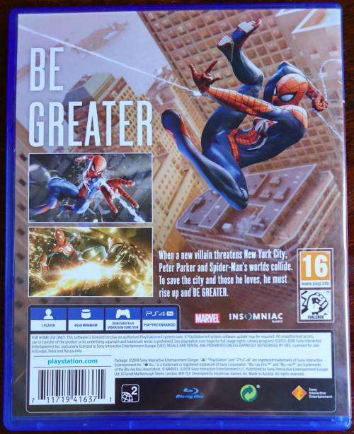 Marvel Spider-man - PS4