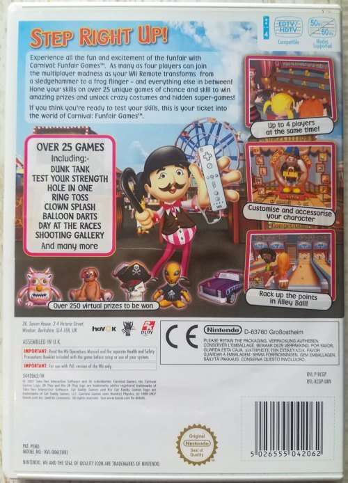 Carnival Funfair Games - Wii.