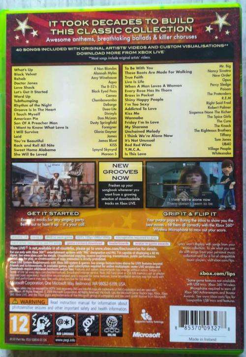 Lips Party Classics - Xbox 360