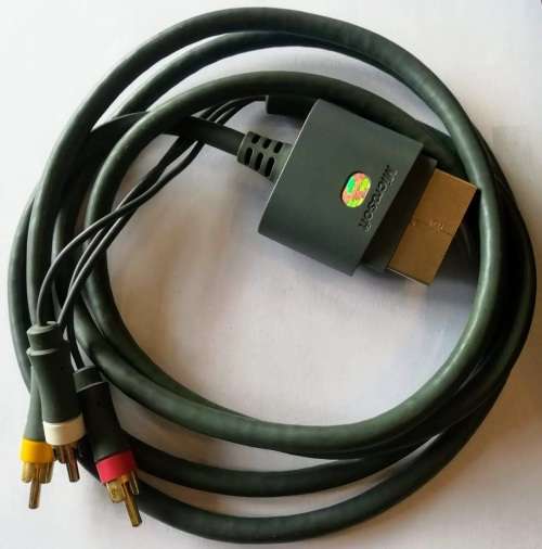 Official Xbox 360 AV Cable