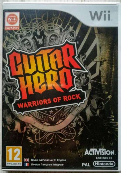 Guitar Hero Warriors of Rock - Wii.