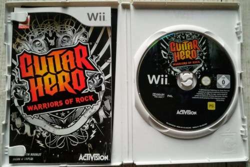 Guitar Hero Warriors of Rock - Wii.