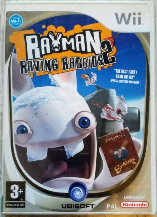 Rayman Raving Rabbids 2 - Wii.