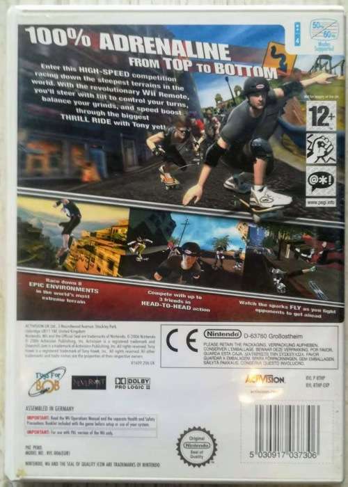 Tony Hawk's Downhill Jam  - Wii.