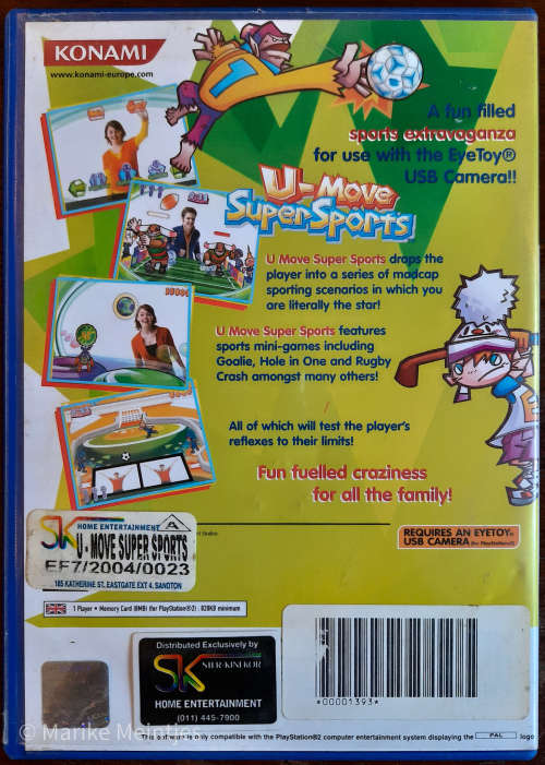 Eyetoy U-Move Super Sports - PS2