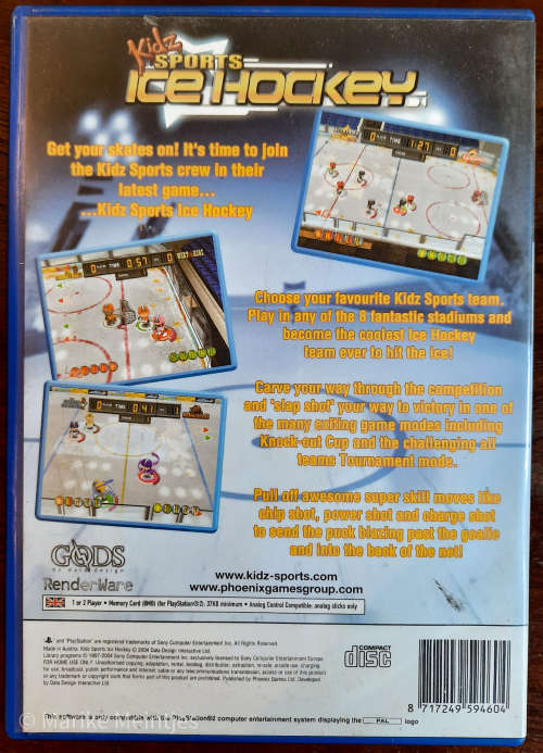 Kids Sports Ice Hockey - PS2