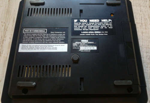 Genesis Model 2 Console + 2 Controllers