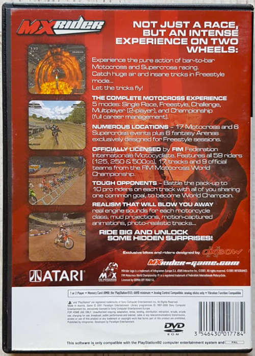 MX Rider - PS2