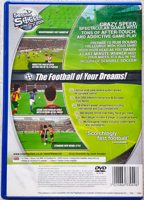 Sensible Soccer 2006 - PS2