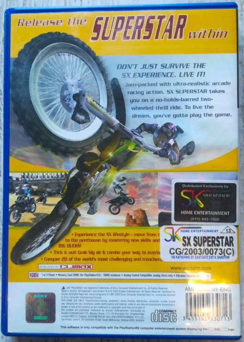 SX Superstar - PS2
