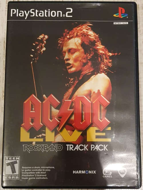 AC/DC Live Rockband Track Pack - PS2 (NTSC / American)