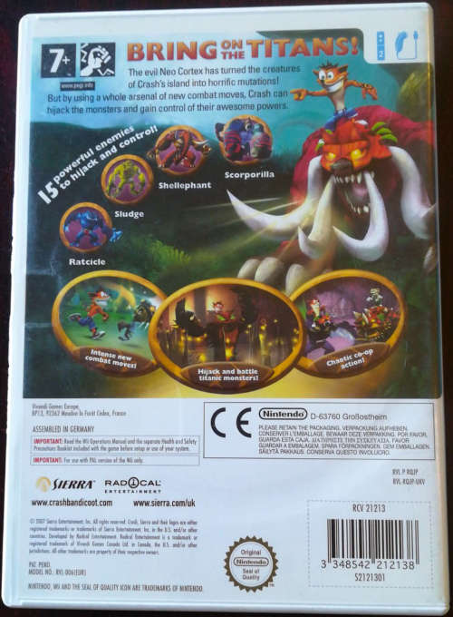 Crash of the Titans - Wii.