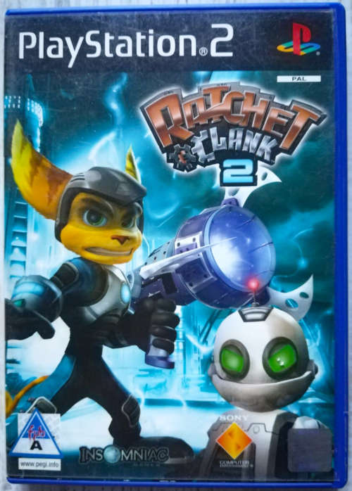 Ratchet & Clank 2 - PS2 (Platinum disc)