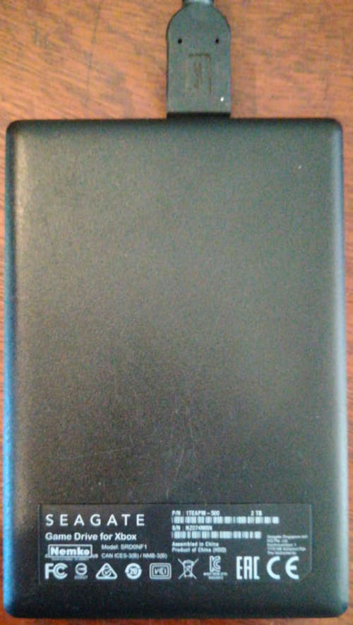 Seagate Game Drive/HDD for Xbox 2TB (Green)