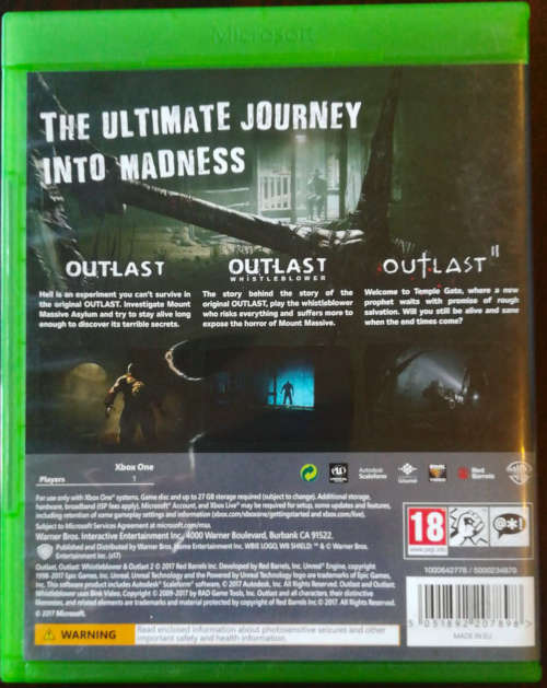 Outlast Trinity - Xbox One