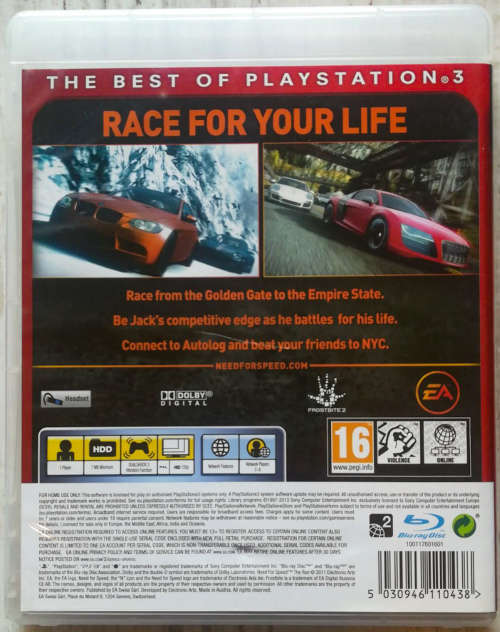 Need for Speed The Run - PS3