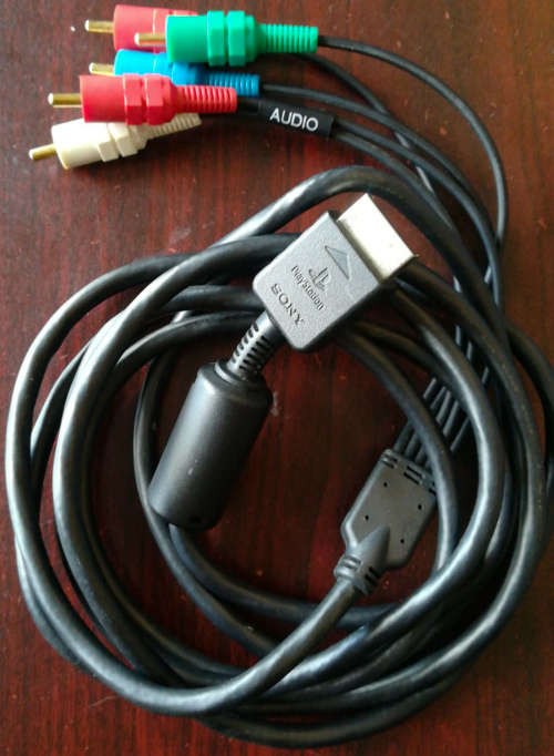 Official PS2 Component Cable