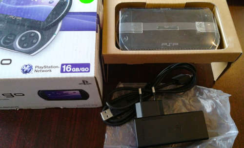 Boxed PSP Go Console 16GB + 10 Games