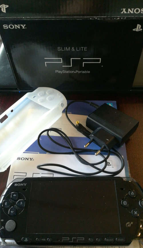 Boxed PSP Console Slim 3004 Black Gran Turismo LTD Edition