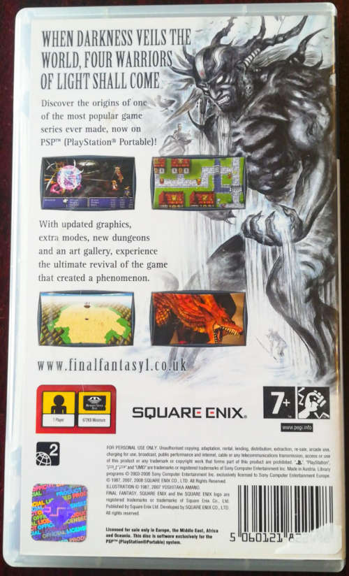 Final Fantasy - PSP