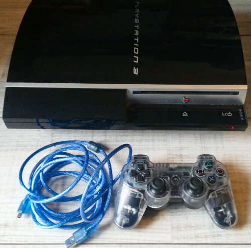 Black PS3 Console 160GB + Generic Controller
