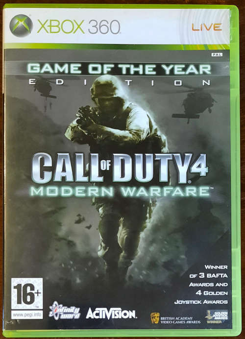 Call of Duty 4 Modern Warfare GOTY - Xbox 360