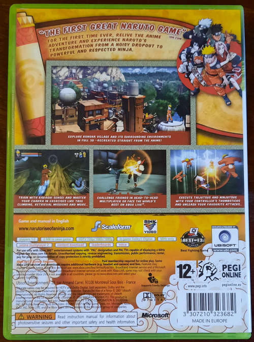 Naruto Rise of a Ninja - Xbox 360