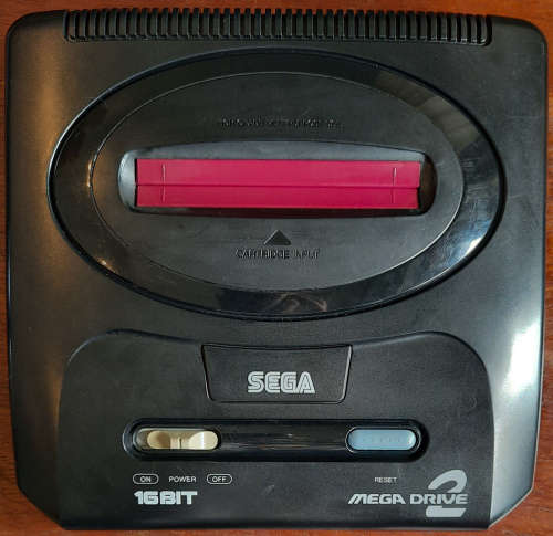 Asian Mega Drive Model 2 Console + Generic 6 Button Controller