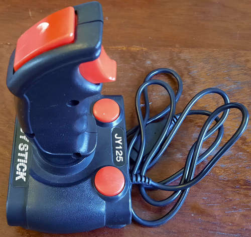 Atari 2600 Console 6 switch with AV Mod + Generic Joystick Controller