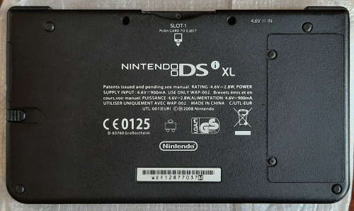 Boxed Dsi XL Console Super Mario Bros 25th Anniversary