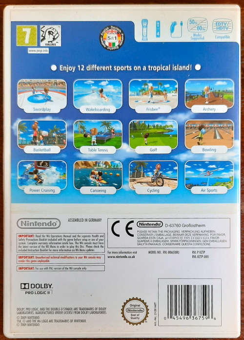 Wii Sports Resort - Wii.
